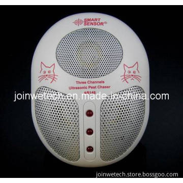 Three Channels Ultrasonic Mouse Chaser Mouse Repellent